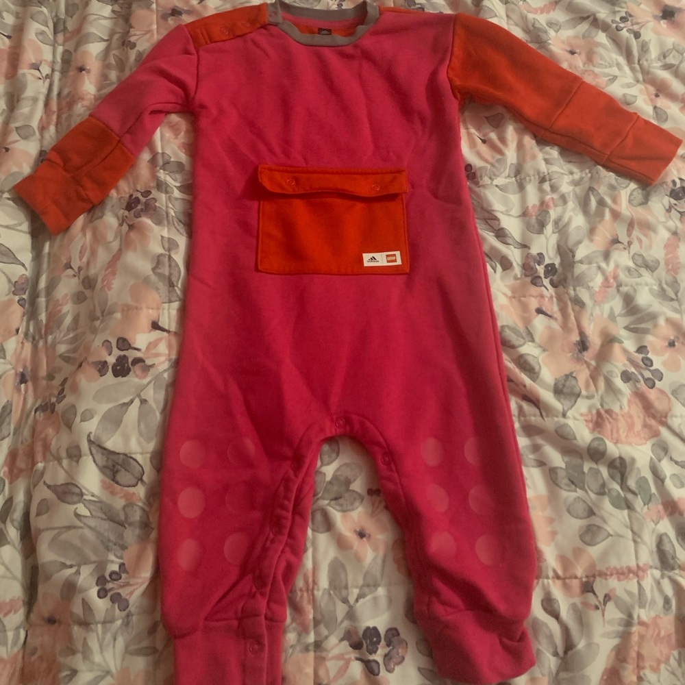 Toddler girl Adidas’s x Lego Duplo Bodysuit